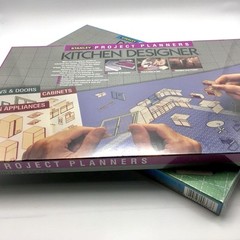 New & Sealed VTG Stanley Project Planner – Deck Designer & Kitchen Designer Pair