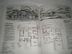 Sunset One-Story Living House Plans 1992