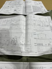 Architectural Blue Print House Remodel & Addition Mercer Island Washington