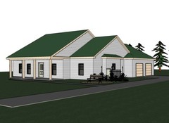 Abbigale 2161G 2 SIDING home, house plan 4 beds, 2.5 baths PDF