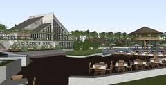 Island Paradise Resort & Tiki Bar Compound Design | SketchUp | Mee Studio