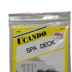 VTG New UCANDO Do-It-Yourself Series Spa Deck Plans Blueprints Design No. B2075