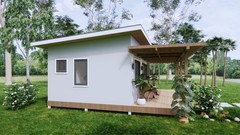 23×20 Feet Farm House Design 7×6 Meter 1 Bed 1 Bath Shed Roof PDF &A4 Hard Copy