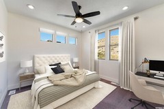 Custom House Home Building Plans 3 Bed, 2 bath, 1 car PDF & CAD for Uphill Lot