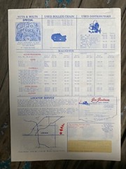Vintage Original 1980 Joe Goodman Tractor Parts Catalog Lincoln NE