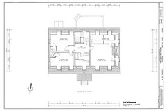 Traditional Brick Colonial Williamsburg Home, Architectural Plans, PRINTED plans