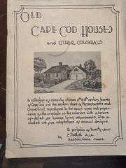Old Cape Cod Houses and Other Colonials 24 Plans Blueprints by Evan Pollitt PB