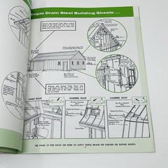 1959 Republic Steel Roofing On Farm Buildings Guide Manual Catalog Book Barn