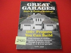 2001 “HOME PLANNERS” GREAT GARAGES, SHEDS & OUTDOOR BUILDINGS 150 PROJECTS VGC