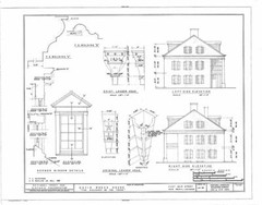 Shadows on the Teche – Antebellum Mansion southern style – printed drawings