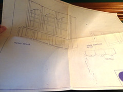 BETTER HOMES AND GARDENS DESIGN NO. 3310-1 BOOKCASE PROJECT, MATERIALS, DRAWING
