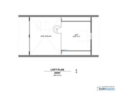 24′ x 36′ Nordic A-Frame House Architectural Plans 1145SF – PDF Download