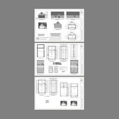 20×36 2-Car Garage –1,128 sq ft — PDF Floor Plan — Model 10A