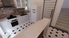 Small House Plan 23×33 Feet 7×10 Meter 4 Beds 3 Baths Flat Roof (A4 Hard Copy)