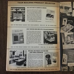 1968 Contemporary MCM Home Plans HOUSE Floor Plans Book SEE INDEX