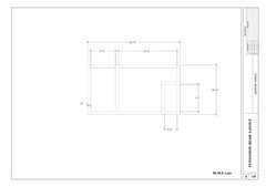 Custom Cabin House Plan 23’11”x12’11” CAD File,PDF (Office or House can use)