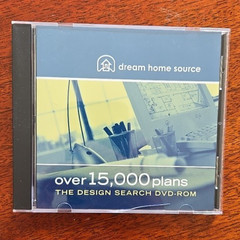 DREAM HOME – OVER 15,000 PLANS THE DESIGN SEARCH DVD 2004