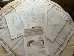 DIY Pole Building Barn EQ Shelter 24’ X 40’ X 10’ Plans, Material List NOS NPS