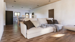 House Plan, 3 Bedroom 2 Bath Barndominium with Porch, 1620 sq ft | PDF DOWNLOAD