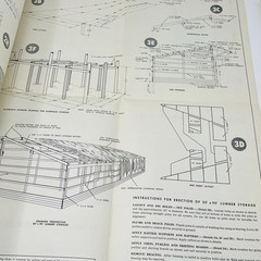1954 Reynolds Aluminum How To Build Pole Lumber Sheds Plan Blueprint Farm