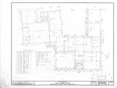 Gambrel roof Colonial home plan, clapboard siding, many rooms, printed drawings