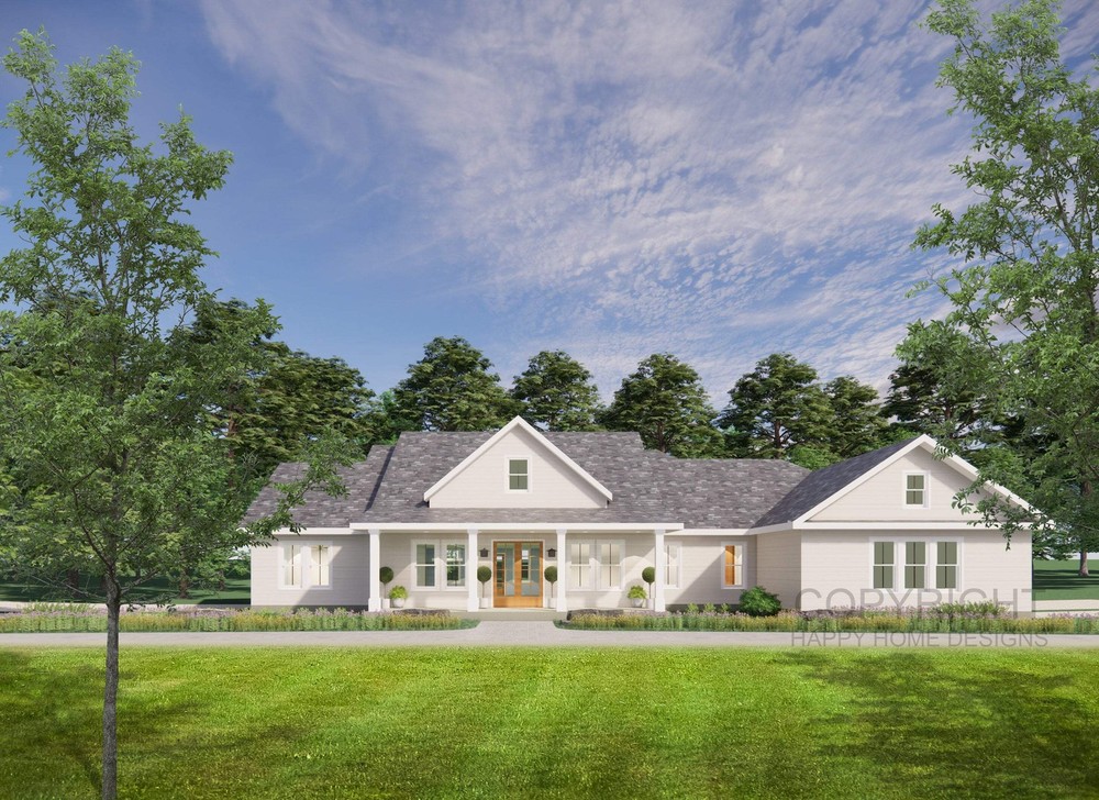 Modern Craftsman Farmhouse House 3 bed 2.5 bath (65’x91′) with bonus attic Full