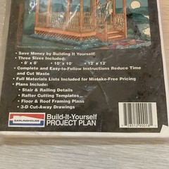 New Vintage Build It Yourself Simply Fancy Gazebo Garlinghouse Project #90018
