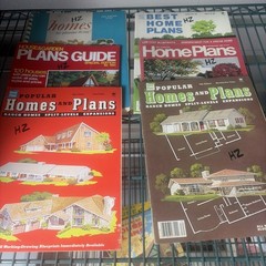 Vintage Home Plans Lot With Blueprints 6 Total
