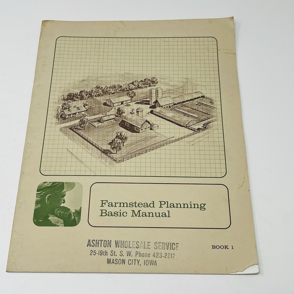 1960 Granite City Steel Farmstead Planning Basic Manual Book Building Barn Plans