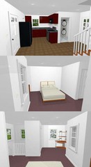 20×16 Tiny House — PDF Floor Plan — 616 sq ft — Model 10