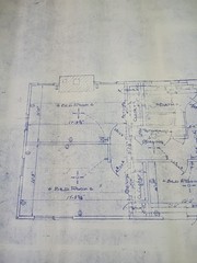 1964 Blueprints Mid Century Modern House Professional Architect of Renown!