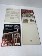 Deck Building Plans Guides Lot DIY Home Improvement Porches Patios Ortho Books