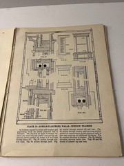 Original 1912 William A. Radford Window Framing Construction Plates Lot of 23 –