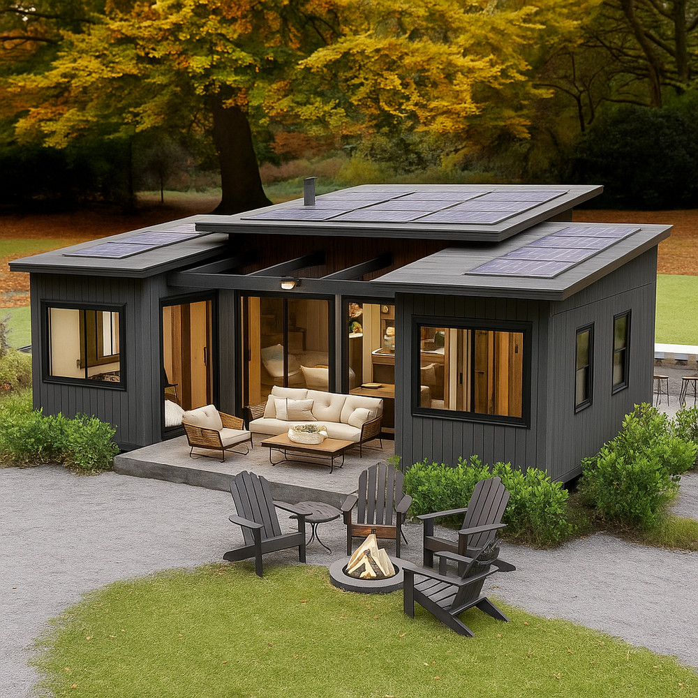 Container house plans – 3 bedrooms – 1 bathroom – Digital PDF File