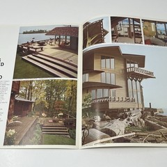 1960’s Western Wood Products Decks Home House Design Idea Dealer Brochure