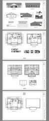 46×30 House — 4 Bedroom 2 Bath — PDF Floor Plan — 1,338 sq ft — Model 1B