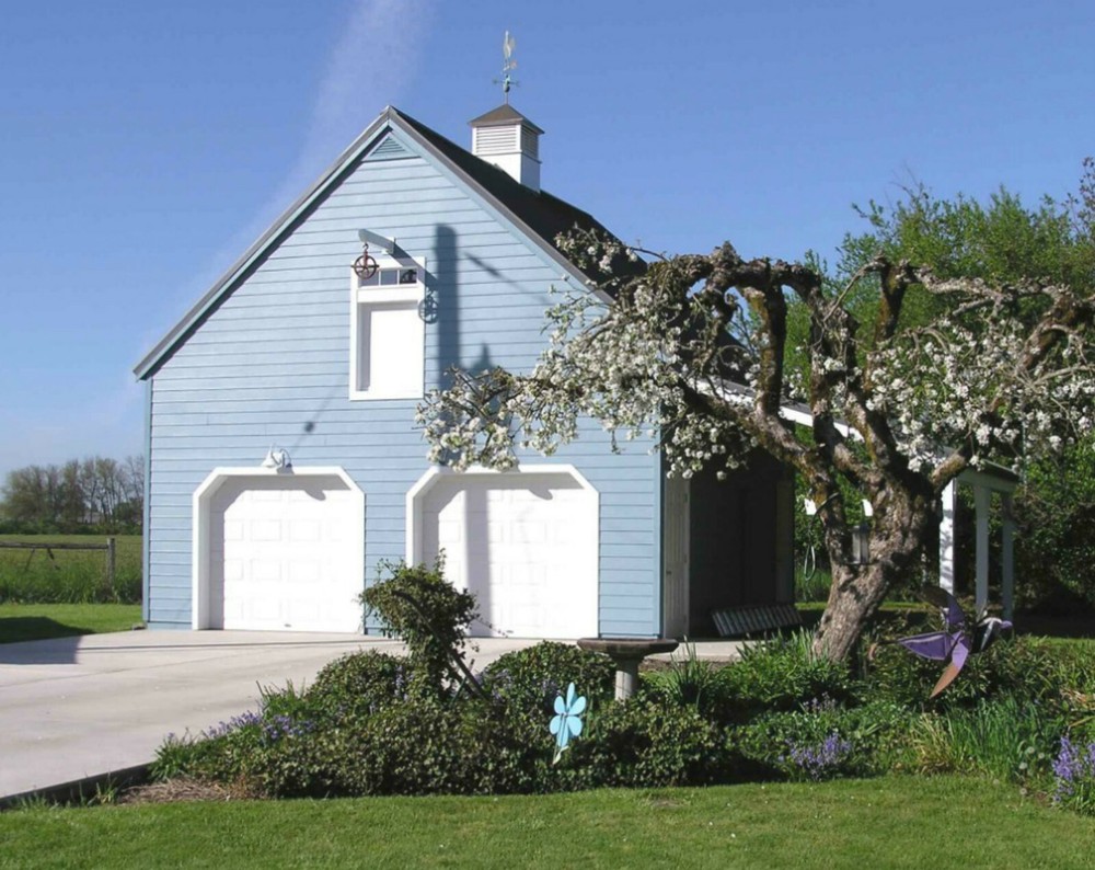 29 Country Garage Designs – Complete Pole-Barn Construction Blueprints