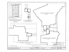 Gambrel Roofed Colonial New England Home, wood framed, PRINTED home plans