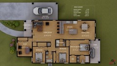 BLUEPRINTS TRADITIONAL HOUSE PLAN ARCHUP #127