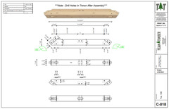 20′ x 24′ River Bend Cabin Timber Frame Plan Set