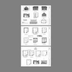 20×24 1-Car Garage — 456 sq ft — PDF Floor Plan — Model 5