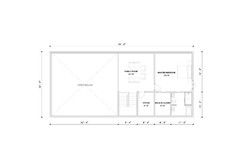 House Plan 3 Beds 2 Bath with Loft, 32’x70′ Floor Plan, 2240 SF | PDF DOWNLOAD