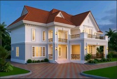 4 Bedroom Luxury House Plan