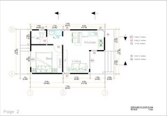 15×25 Feet Small House Plan 4.5×7.5 Meter 1 Bed 1 Bath PDF & (A4 Printed Plans)