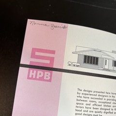 VTG 1965 Split Level Entry Hillside Design Book by Small House Planning Bureau