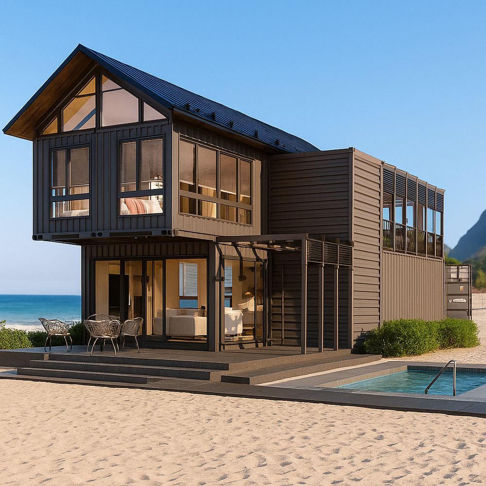 Container house plans – 3 bedrooms – 2 bathrooms – Digital PDF File