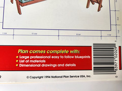 Ucando Patio Furniture Do It Yourself Blueprints Design Instructions B2029 Plans