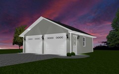 20×24, 24×24, 36×24, 30×30, 32X32 OR ANY OTHER SIZE GARAGE PLANS – PDF ONLY