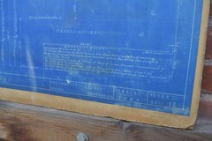 MCCOOK METHODIST CHURCH STEEL BEAM BLUE PRINTS. CIRCA 1927!!
