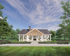 Cedar Springs Custom House Design – Modern Ranch Farmhouse 1500 Square Feet – Dr